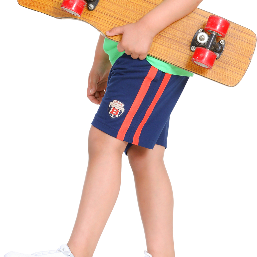 BUMCHUMS J1139 SHORTS ASSORTED PRINT FOR JUNIOR  PACK OF 1