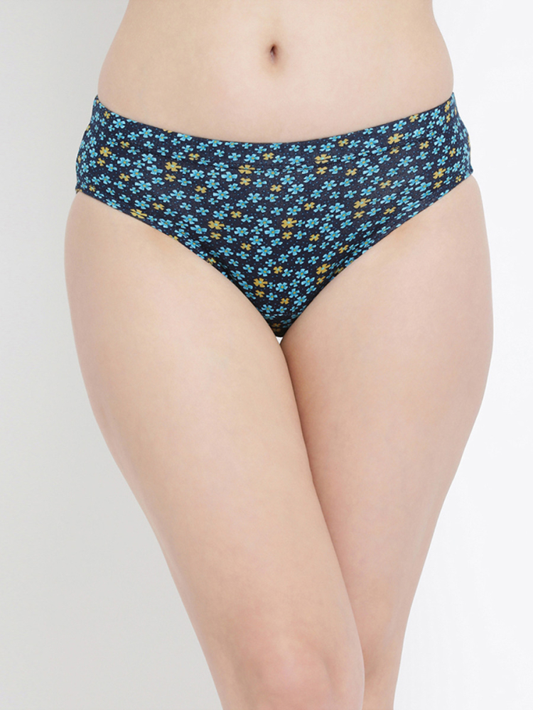 SOFTLINE SL_116 PRINTED HIGH RISE INNER ELASTIC PANTY ASSORTED PRINT PACK OF 2