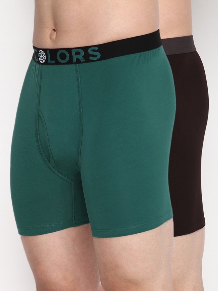 COLORS 112 FRONT OPEN LONG TRUNK MEN'S PACK OF 2