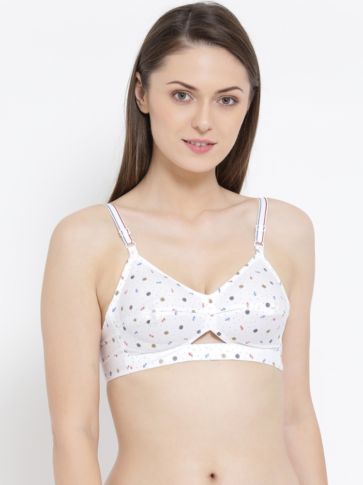 SOFTLINE SALONI REGULAR COTTON BRA WHITE PACK OF 1