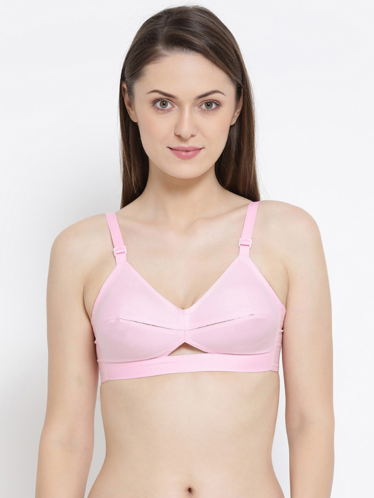 SOFTLINE BINDU REGULAR COTTON BRA ASSORTED COLOUR PACK OF 1