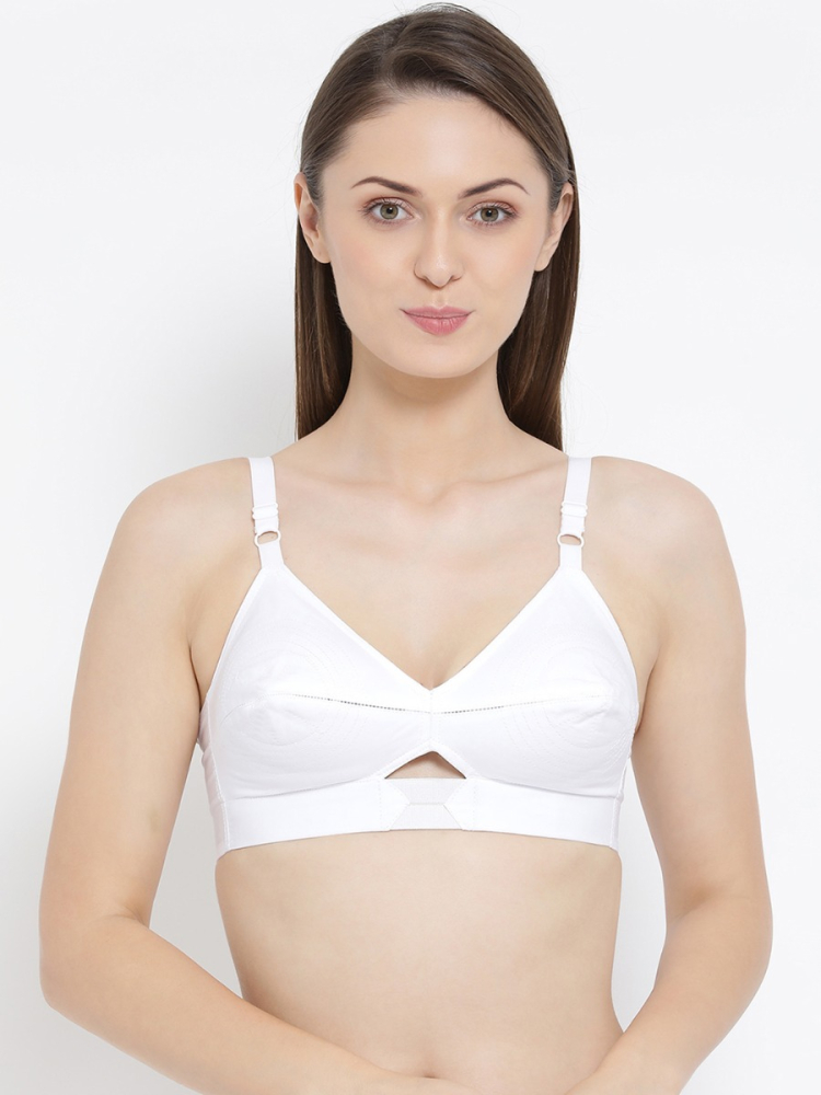SOFTLINE MISS CHANDNI REGULAR COTTON B CUP BRA WHITE PACK OF 1