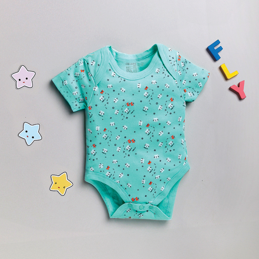 PEEKABOO 2204 UNISEX ENVELOP ROMPER INFANT WEAR ASSORTED PACK OF 1