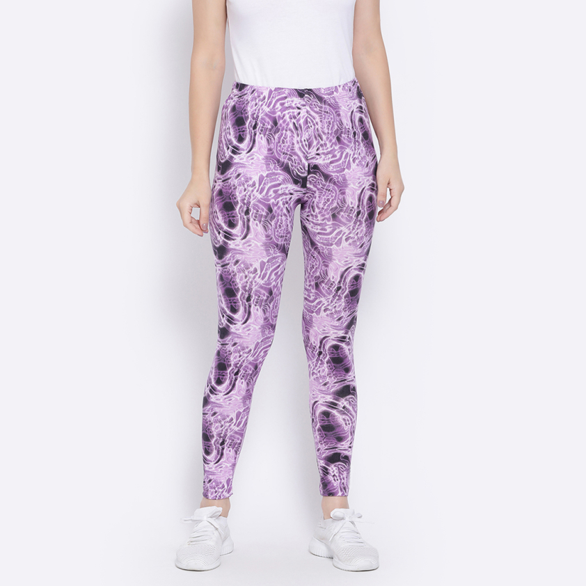 SOFTLINE 1004 ANKLE LEGGINGS ASSORTED PRINT PACK OF 1
