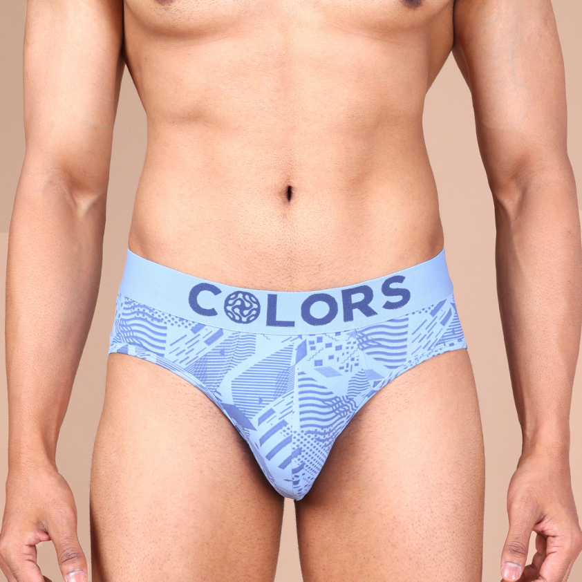 COLORS 131 KING'S COLLECTION MEN'S MICROFIBER BRIEF ASSORTED PACK OF 1