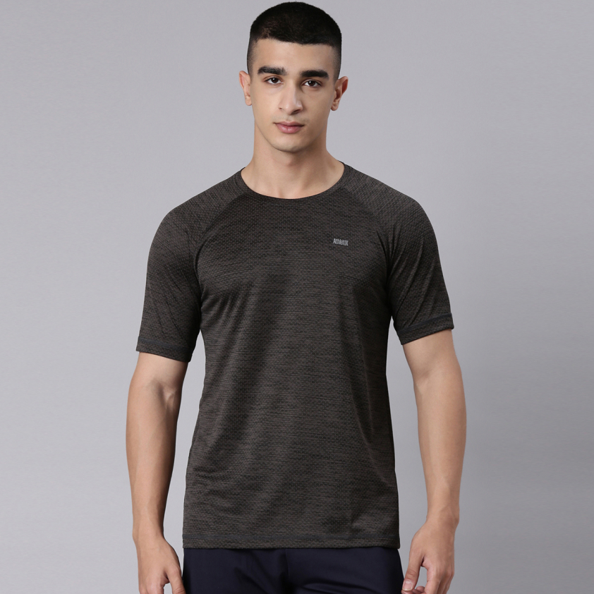 BUMCHUMS 2076 ATHLETIX COLLECTION ROUND NECK MEN'S T SHIRT PACK OF 1