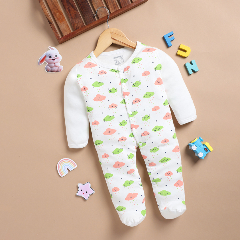 PEEKABOO 2224 UNISEX BODY SUIT OFF WHITE PACK OF 1