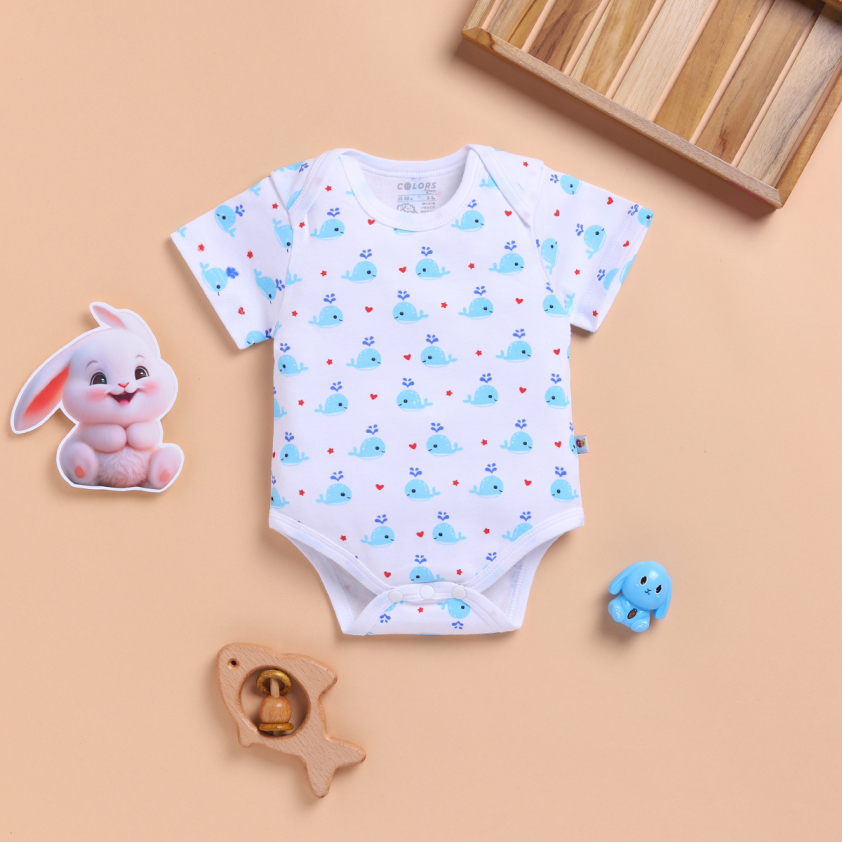 PEEKABOO 2256 UNISEX INFANT WEAR ENVELOPE ROMPER WHITE PACK OF 1