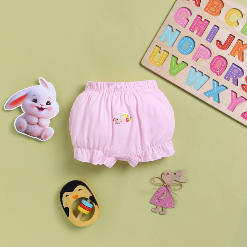PEEKABOO 2264 INFANT WEAR GIRL'S BLOOMERS ASSORTED COLOR PACK OF 1