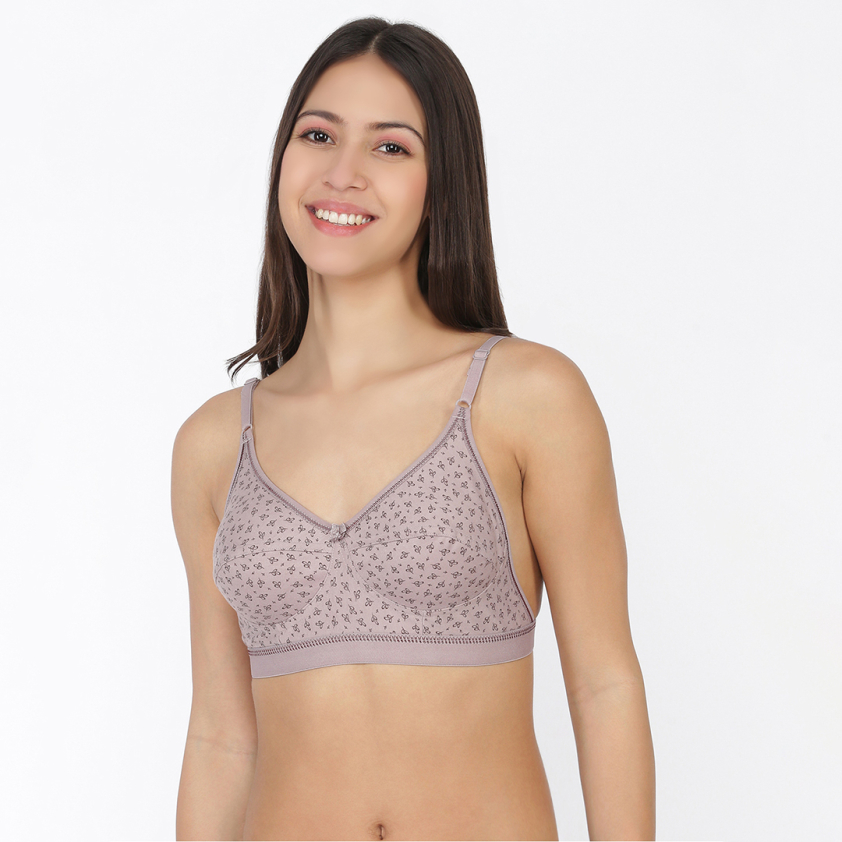 SOFTLINE IVORY WOMEN'S PRINTED BRA ASSORTED PACK OF 1