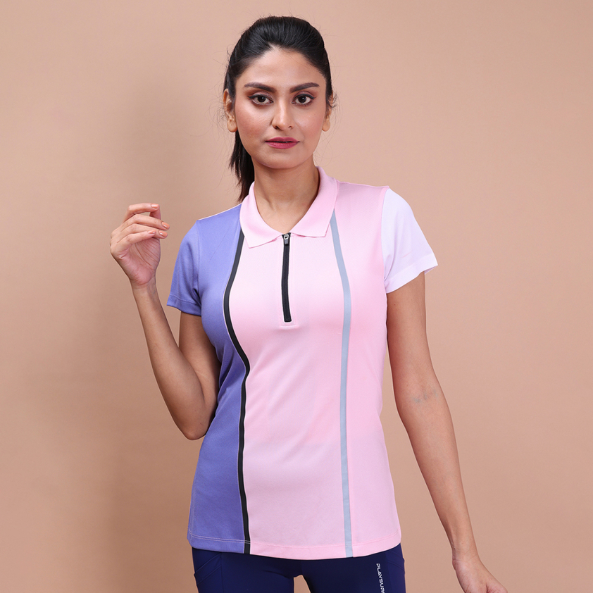 COLORS 3202 WOMEN'S POLO T-SHIRT PACK OF 1