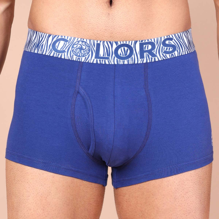 COLORS 807 POWER WISDOM MEN'S FRONT OPEN MINI TRUNK ASSORTED PACK OF 2