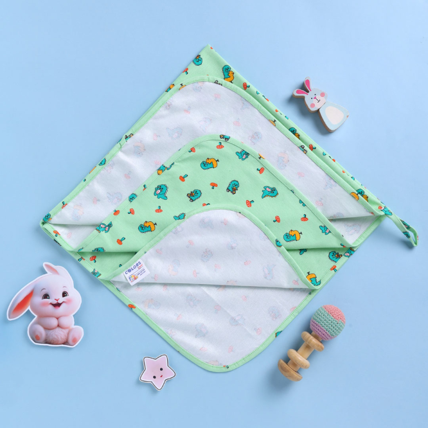 PEEKABOO 2271 UNISEX INFANT WEAR DIAPER CHANGING MAT ASSORTED COLOR PACK OF 1