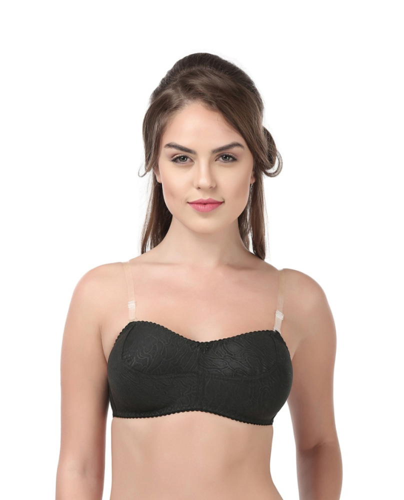 SOFTLINE EVA REGULAR FANCY BRA ASSORETD COLOUR PACK OF 1