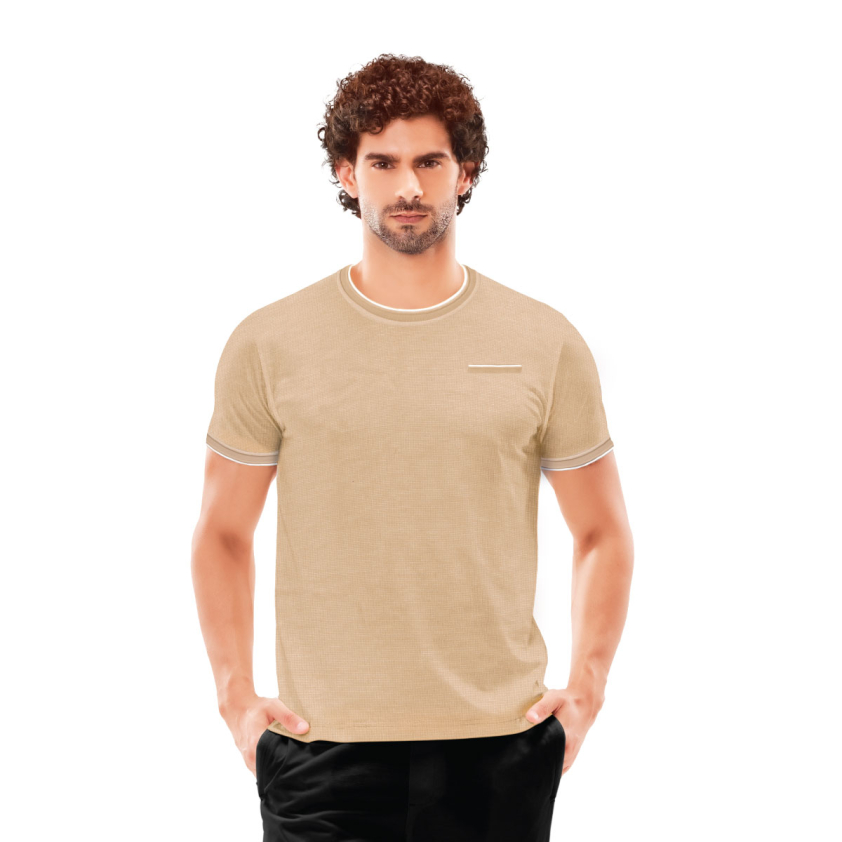 BUMCHUMS 2078 CREW NECK MEN'S T-SHIRT ASSORTED PACK OF 1