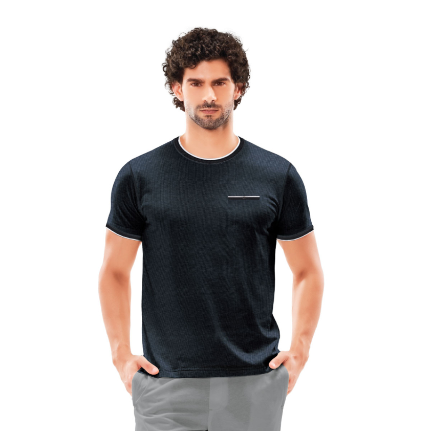 BUMCHUMS 2081 CREW NECK  MEN'S T-SHIRT ASSORTED PACK OF 1