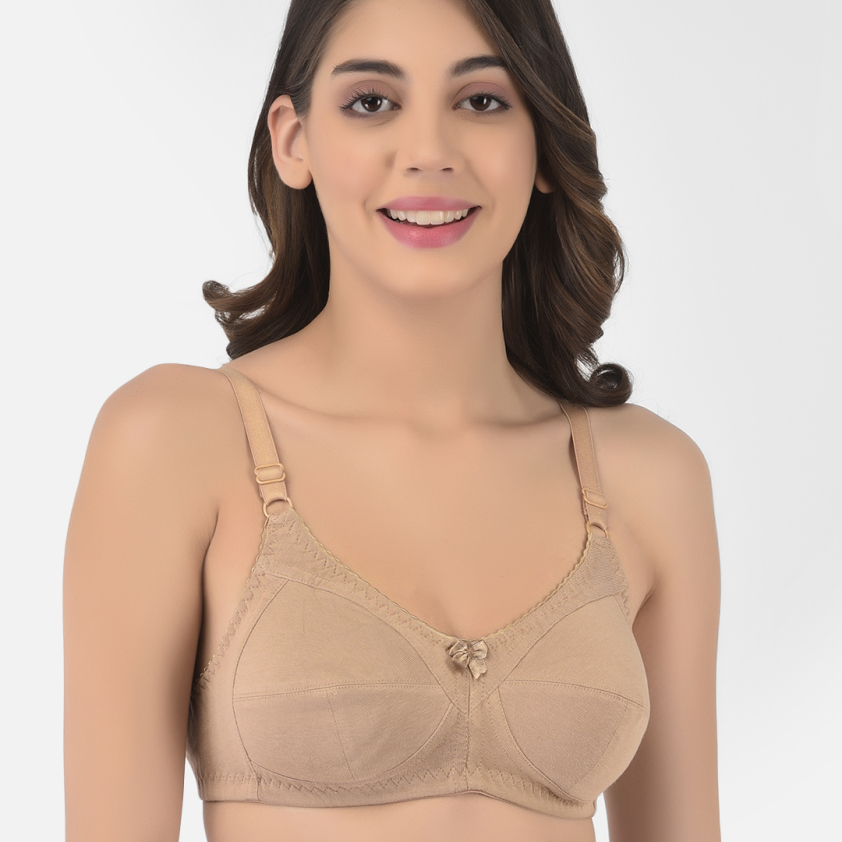 SOFTLINE BUTTERFLY 1053 M FRAME ELEVATED COMFORT D CUP WOMEN'S BRA ASSORTED COLOUR PACK OF 1