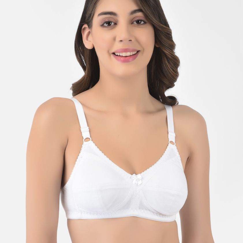 SOFTLINE BUTTERFLY 1053 M FRAME ELEVATED COMFORT C CUP WOMEN'S BRA ASSORTED COLOUR PACK OF 1