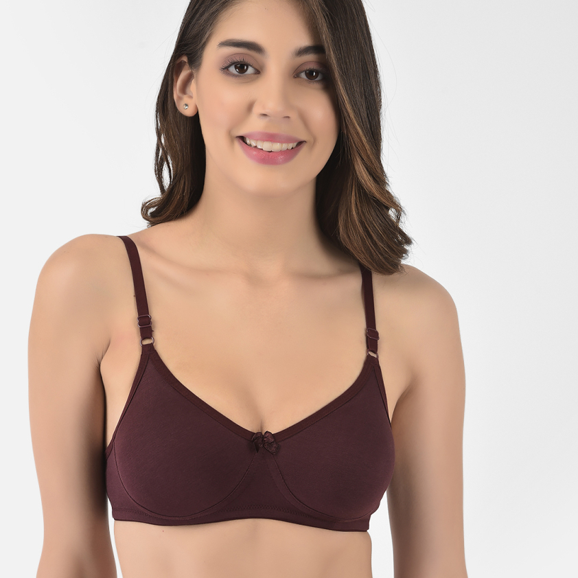 SOFTLINE BUTTERFLY 2054 SCULPTED COMFORT C CUP SEAMLESS ROUNDED SHAPE WOMEN'S BRA ASSORTED COLOUR PACK OF 1