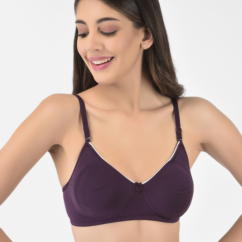 SOFTLINE BUTTERFLY 2056 SECRET SHAPER B CUP WOMEN'S BRA ASSORTED COLOUR PACK OF 1