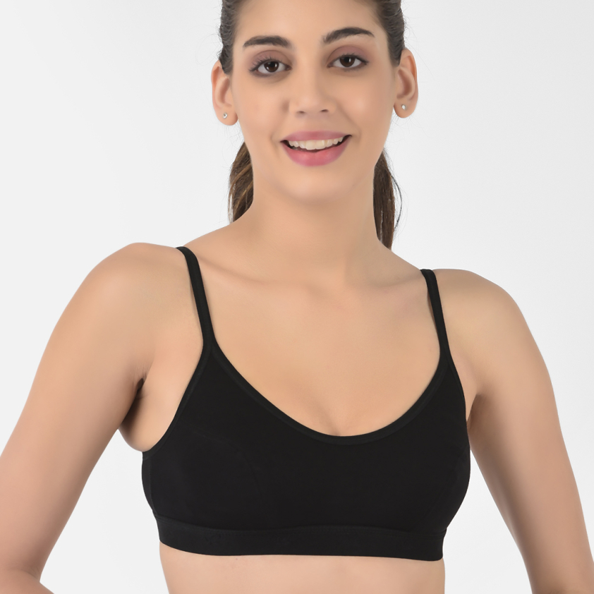 SOFTLINE BUTTERFLY 1063 BRALET B CUP WOMEN'S BRA ASSORTED COLOUR PACK OF 1