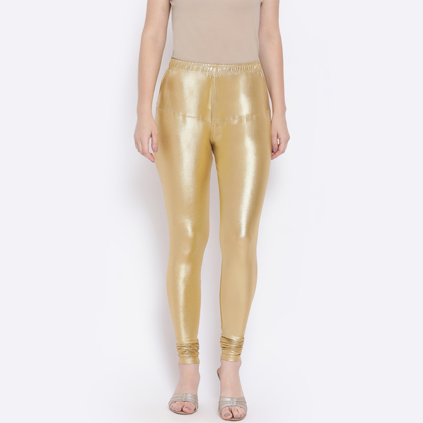 SOFTLINE 1007 SHIMMER CHURIDAR LEGGINGS PACK OF 1
