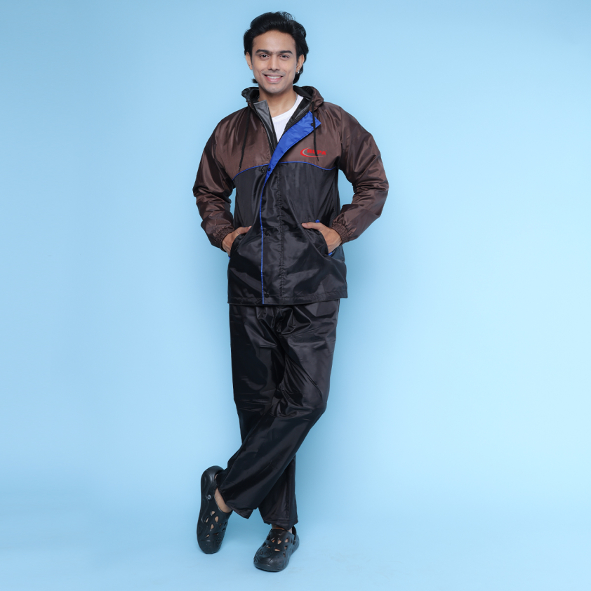 RUPA RAINSUIT MS04 MEN'S DESIGN REVERSIBLE SUIT ASSORTED COLOUR PACK OF 1