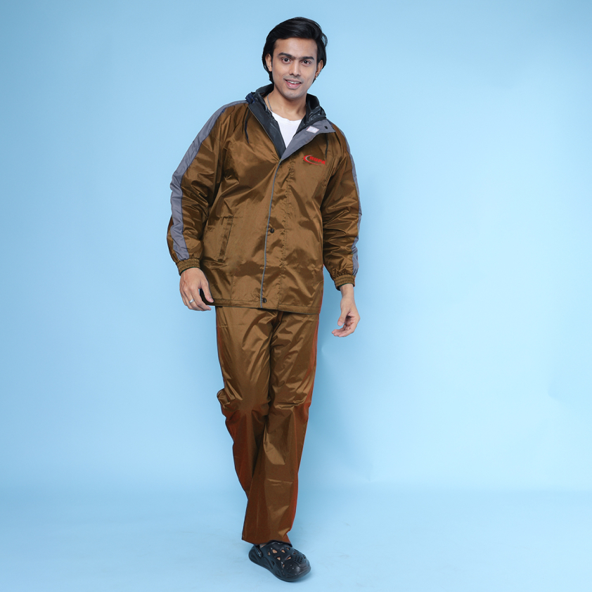 RUPA RAINSUIT MS06 MEN'S REVERSIBLE NYLON SUIT ASSORTED COLOUR PACK OF 1