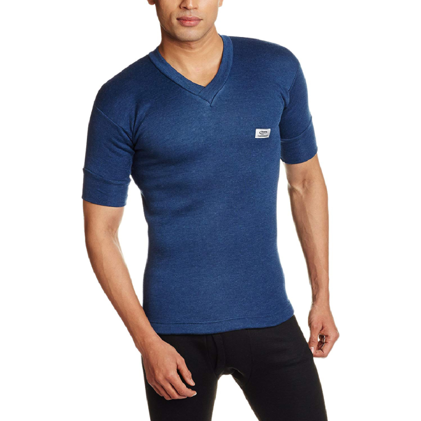 THERMOCOT AGNI V NECK HALF SLEEVE THERMAL TOP ASSORTED PACK OF 1
