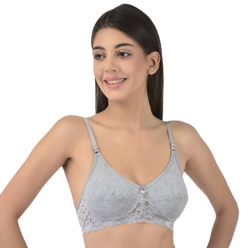 SOFTLINE NOOR NON PADDED WOMEN'S BRA ASSORETD COLOUR PACK OF 1