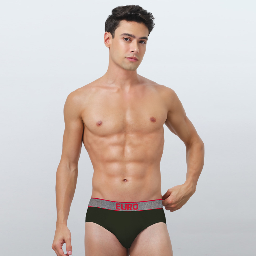 EURO 1001 MEN'S BRIEF ALL DAY COMFORT  PACK OF 1