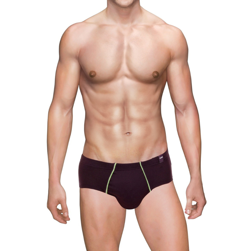 EURO PLAIN REGULAR BRIEF ASSORTED COLOUR PACK OF 1