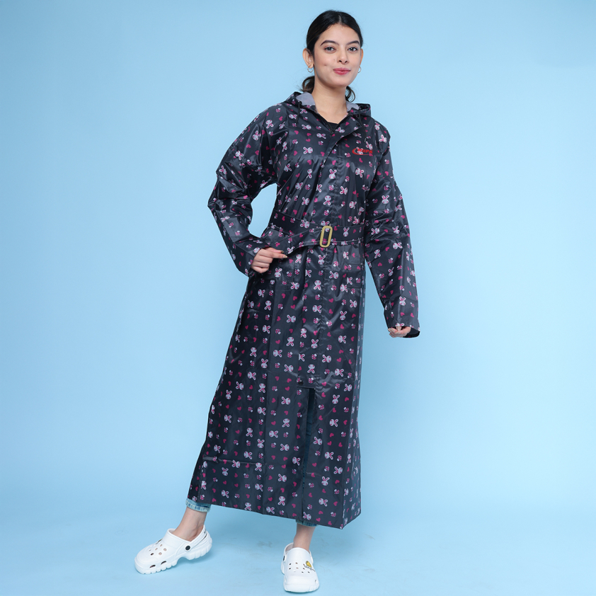RUPA RAINSUIT WC02 WOMEN'S AQUA COAT ASSORTED PRINT PACK OF 1