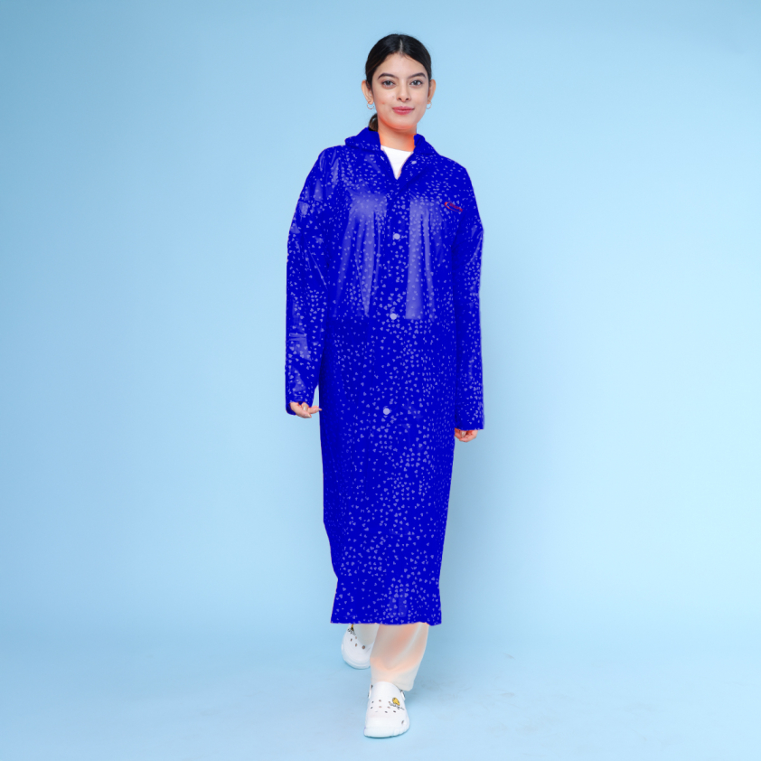 RUPA RAINSUIT WC04 WOMEN'S PVC COAT ASSORTED PRINT PACK OF 1