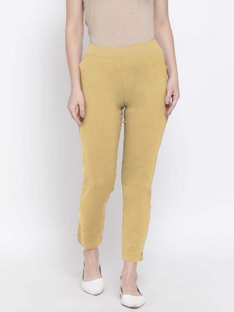Knitted Pant- Dk Beige