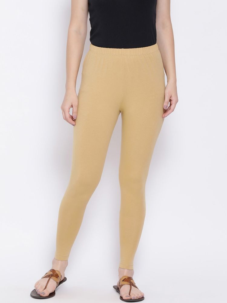 Buy Women's Shiny Shimmer Golden Colour Leggings Medium (M) Size at  Amazon.in-cokhiquangminh.vn