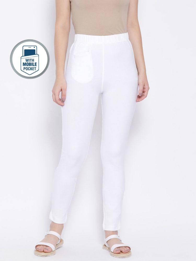 Leggings & jeggings - White - women - 291 products | FASHIOLA.ph-sonthuy.vn