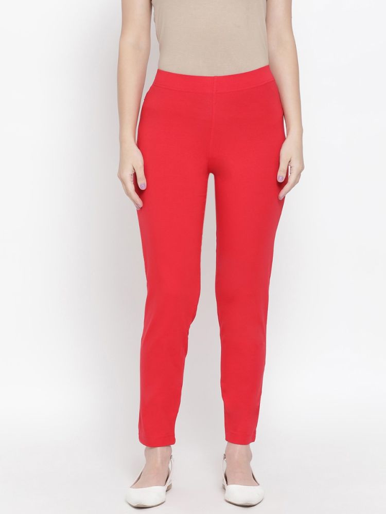 SOFTLINE SL1051 KNITTED PANT RED PACK OF 1