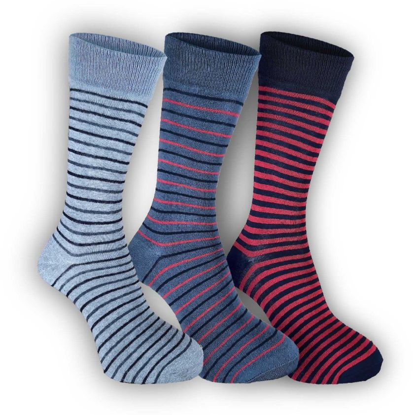 RUPA ABSOLUTE SPANDEX SOCKS ASSORTED COLOUR PACK OF 3