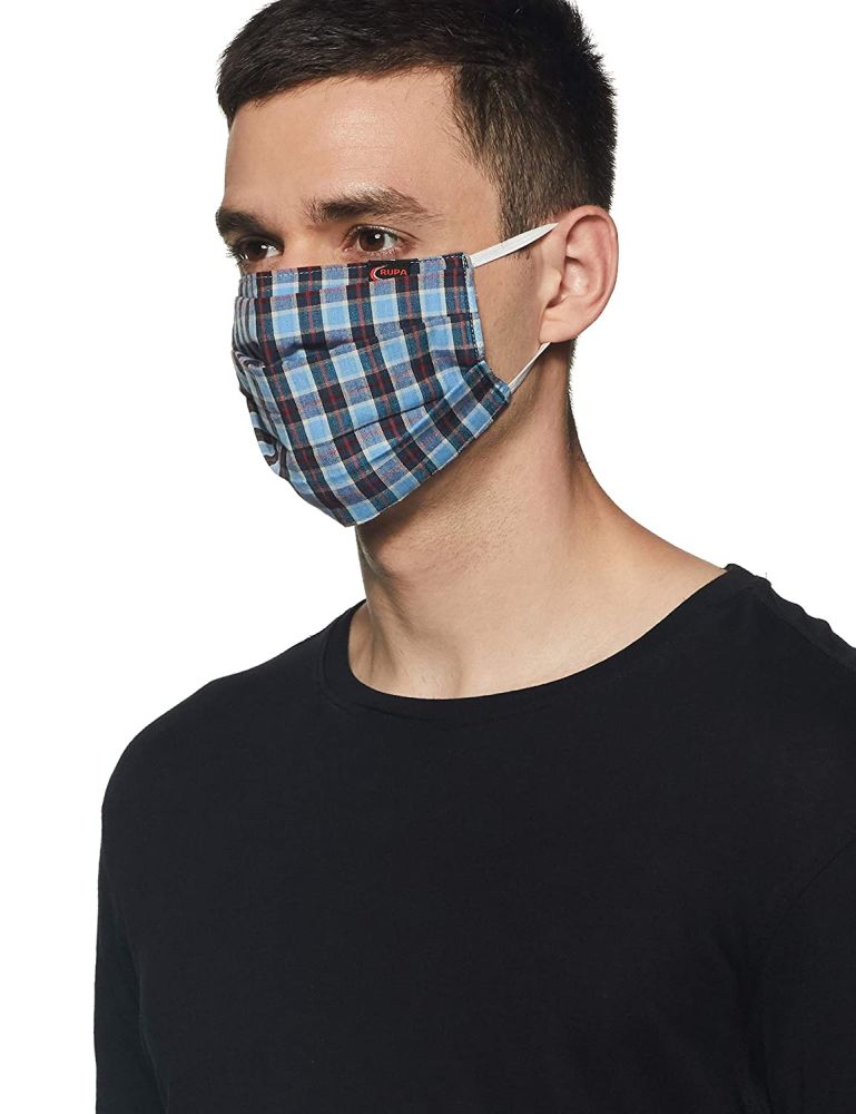 Cotton Unisex Face Mask 11400 - 5 Pack