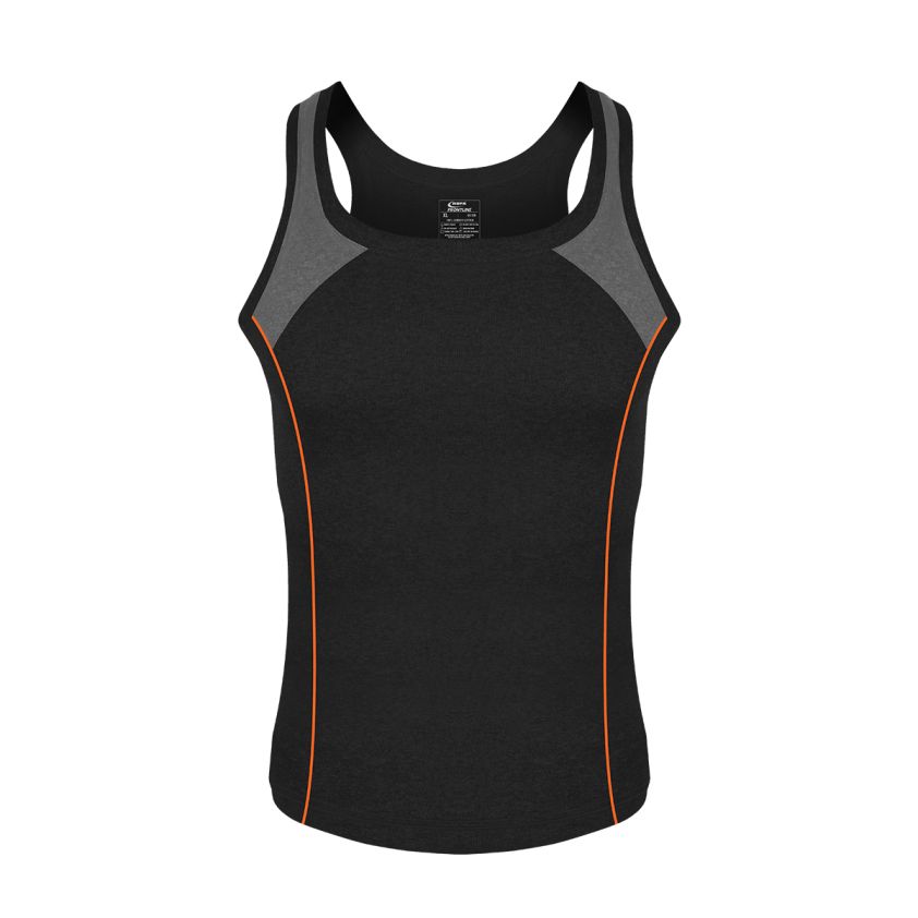HUNK 76 GYM VEST ASSORTED COLOUR PACK OF 1