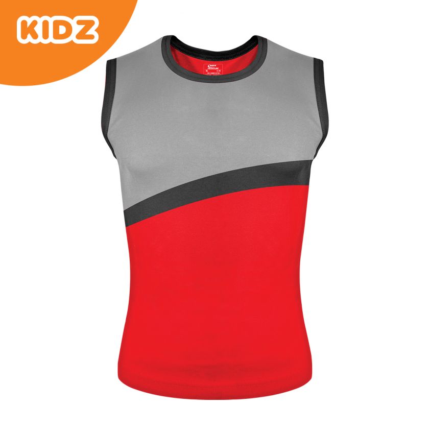 HUNK 72 JUNIOR MUSCLE TEE ASSORTED COLOUR PACK OF 1