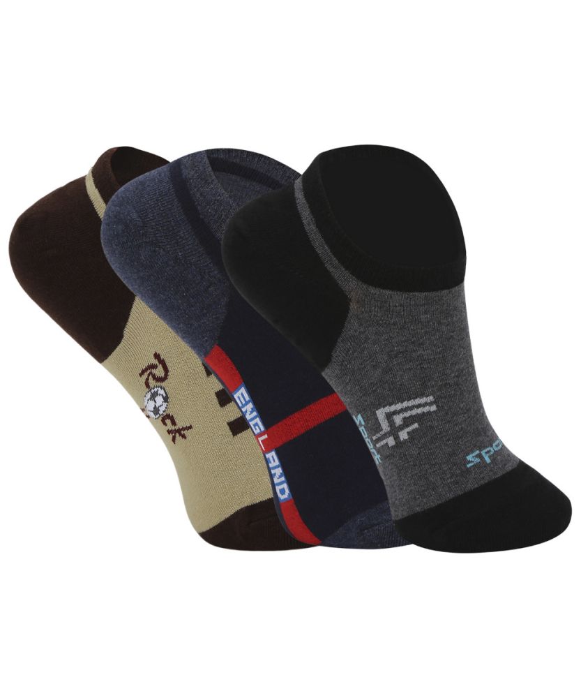 Novelty Premium Socks Pack of 3-Free Size-Assorted