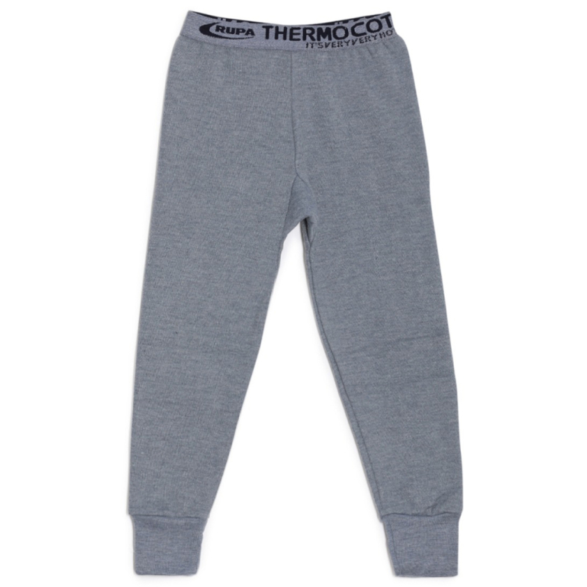 Rupa Thermocot Boys Plain Cotton Thermal Bottom Outer Elastic